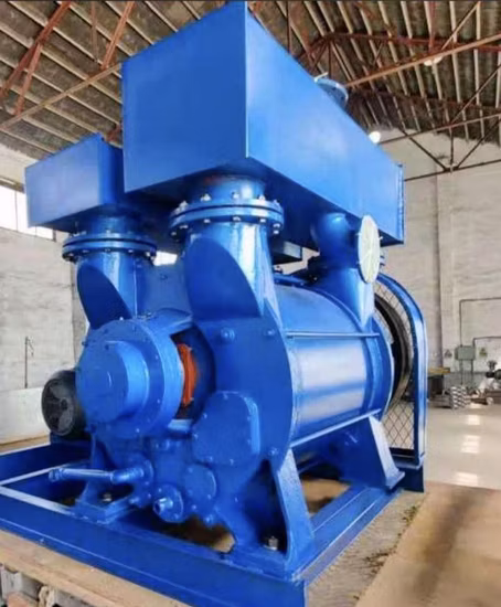 Compressor Unit with High Pressure Water Liquid Ring Vacuum Pump for Steel Gold Mining Industry 2be